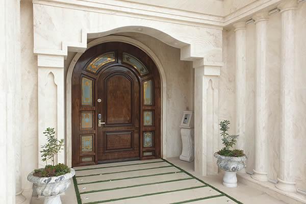 سنگ تراورتن برای نمای رومی